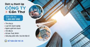 dịch vụ thành lập công ty tại cần thơ