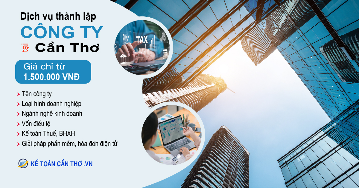 dịch vụ thành lập công ty tại cần thơ